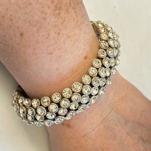 Jcrew Rhinestone Elastic bracelet